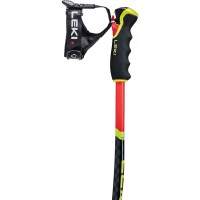 Leki Junior WCR Lite GS 3D Race Ski Poles - Red