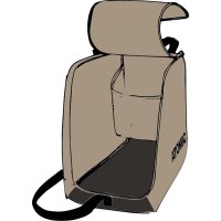 Atomic Boot and Helmet Bag - Beige