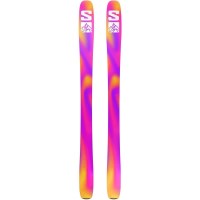 Salomon QST Lumen 98 Skis - Lilac Breeze / Rhodamine Red / Saffron