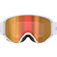 Atomic Savor Photo Goggle - White Frame w/ Red Photo Flash Lens (AN5106504)