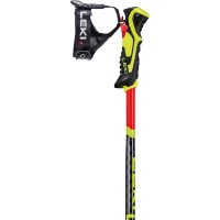 Leki Junior WCR Lite SL 3D Race Ski Poles - Red