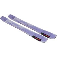 Salomon QST Lumen 98 Skis - Lilac Breeze / Rhodamine Red / Saffron