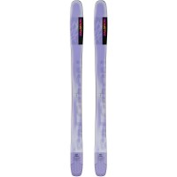 Salomon QST Lumen 98 Skis - Lilac Breeze / Rhodamine Red / Saffron