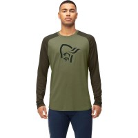 Norrona Men's Femund Pureull Long Sleeve Shirt - Loden Green