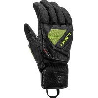 Leki Adult WCR C-Tech 3D Glove - Black Ice Lemon