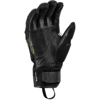 Leki Adult WCR C-Tech 3D Glove - Black Ice Lemon