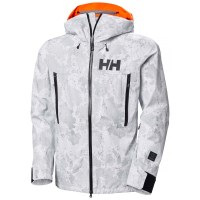 Helly Hansen Sogn Shell 2.0 Jacket - Men's - Grey Fog Snow Camo Aop