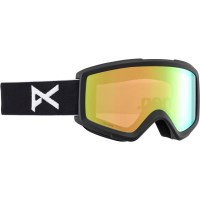 Anon Helix Perceive 2.0 Goggle + Bonus Lens - Black Frame with Perceive Variable Green & Amber Lenses (22257100002)