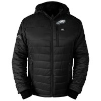 ActionHeat Men's Philadelphia Eagles 5V Puffer Battery Heated Jacket - Black