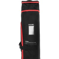 Kulkea Kantaja Double Roller Ski Bag - Black / Red