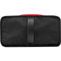 Kulkea Kantaja Double Roller Ski Bag - Black / Red