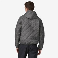 Patagonia Men's Diamond Quilted Bomber Hoody - Noble Grey (NGRY)