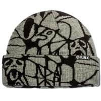 Public Men's General Beanie - Gray