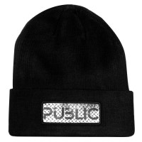 Public Men's Office Beanie - Black