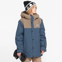 Volcom Boy's Stone .91 Insulated Jacket - Indigo