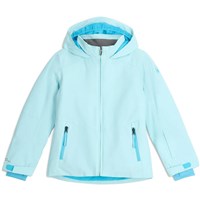 Spyder Girl's Conquer Jacket - Crystal Blue