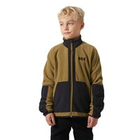 Helly Hansen Youth Marka Fleece Jacket - Sepia