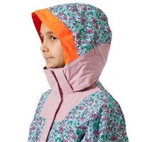 Helly Hansen Youth Ride Anorak - Pink Lavender Floral Aop