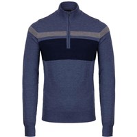 Kjus Men's Stripe Sweater Half Zip