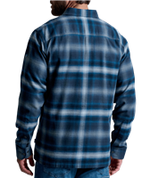Kuhl Dillingr Flannel LS Shirt - Men's - Blue Ridge