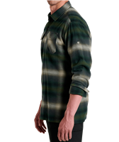 Kuhl Dillingr Flannel LS Shirt - Men's - Dark Forest
