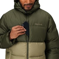 Marmot Guides Down Hoody - Rosin Green / Olive Grove