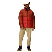 Marmot Guides Down Jacket - Pecan / Sumac