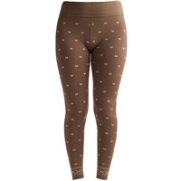 Nils Women's Alps Knit Leggings - Dark Fawn / Fawn