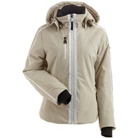 Nils Women's Zermatt Parka - Fawn / White