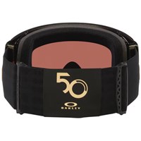 Oakley Flight Deck Pro L Matte Black Goggle - Mettalic Black Gold Frame w/ Prizm 24K & Prizm Iced Lenses (OO7138-09)