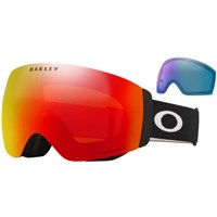 Oakley Flight Deck Pro M Matte Black Goggle - Matte Black Frame w/ Prizm Torch & Prizm Iced Lenses (OO7139-03)