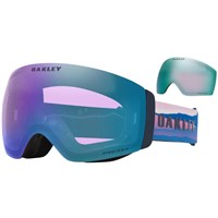 Oakley Flight Deck Pro M Matte Black Goggle - Mikaela Shiffrin Sig Frame w/ Prizm Iced & Prizm Sapphire Lenses (OO7139-08)