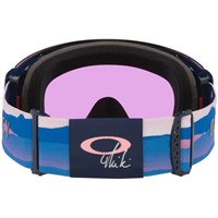Oakley Flight Deck Pro M Matte Black Goggle - Mikaela Shiffrin Sig Frame w/ Prizm Iced & Prizm Sapphire Lenses (OO7139-08)