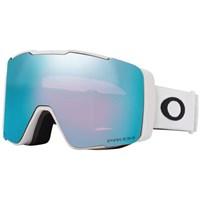 Oakley Line Miner Pro L Goggle - Matte White Frame w/ Prizm Sapphire Irid & Prizm Iced Irid Lenses (OO7136-07)
