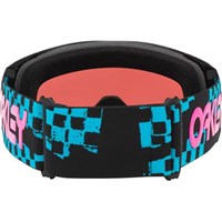 Oakley Prizm Line Miner L Goggle - Chex Black Frame w/ Prizm Snow Sapphire Iridium Lens (OO7070-I2)