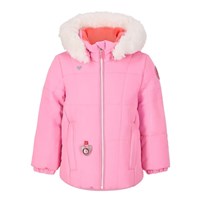 Obermeyer Girl's Kaizen Jacket w/Faux Fur - Ballet Pink