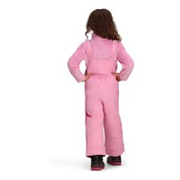 Obermeyer Girl's Snoverall Stripe Bib Pant - Ballet Pink