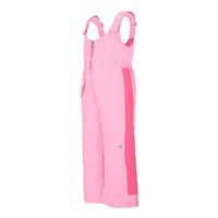 Obermeyer Girl's Snoverall Stripe Bib Pant - Ballet Pink