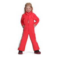 Obermeyer Girl's Snoverall Stripe Bib Pant - Tropical Pink