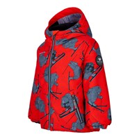 Obermeyer Unisex Ashor Jacket - Daffy Dayz / Red