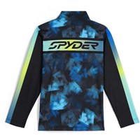 Spyder Boy's Jacobs 1/2 Zip - Cobalt Block Camo