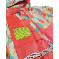 Spyder Girl's Conquer Jacket - Coral Haze Sprinkles