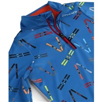 Spyder Toddler International 1/2 Zip - Cobalt Fries