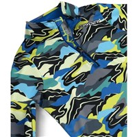 Spyder Toddler International 1/2 Zip - Cobalt Mountain Clouds