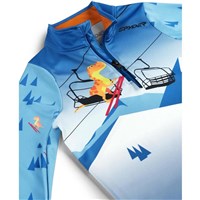 Spyder Toddler International 1/2 Zip - Cobalt T-Rex