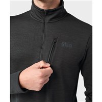 Stio Men's Glide Power Stretch Half Zip - Abyss Heather
