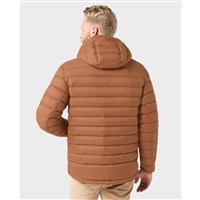 Stio Men's Hometown Down Hooded Jacket - Mustang