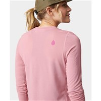 Stio Women's Trax Power Grid Crew - Rustic Rose