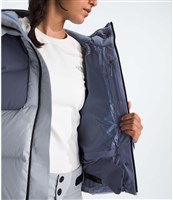 The North Face Women's Cold Spell Cropped Down Jacket - Blue Flax / Twilight Galaxy