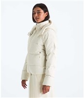 The North Face Women's Hydrenalite City Down Hooded Jacket - White Dune